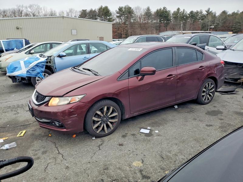 HONDA CIVIC EXL 2014 with VIN 2HGFB2F98EH547317 - Photo from auction