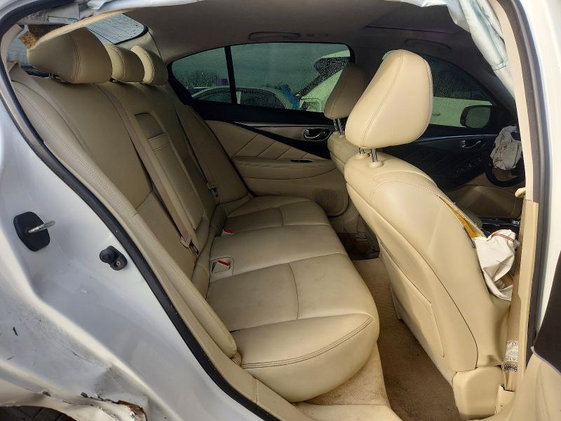 Photo 10 from auction – 2014 INFINITI Q50 BASE with VIN JN1BV7AR1EM690473