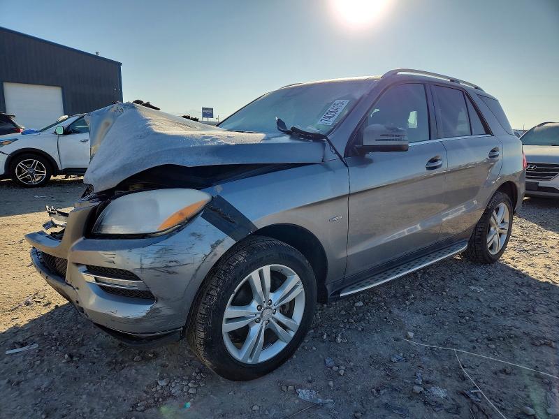 MERCEDES BENZ ML 2011 with VIN 4JGDA5HB3CA003390 - Photo from auction