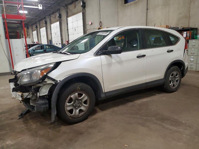 HONDA CR-V LX 2014 with VIN 5J6RM4H36EL015166 - Photo from auction