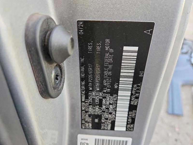 Photo 14 from auction – 2024 TOYOTA SIENNA with VIN 5TDKSKFC7RS131629