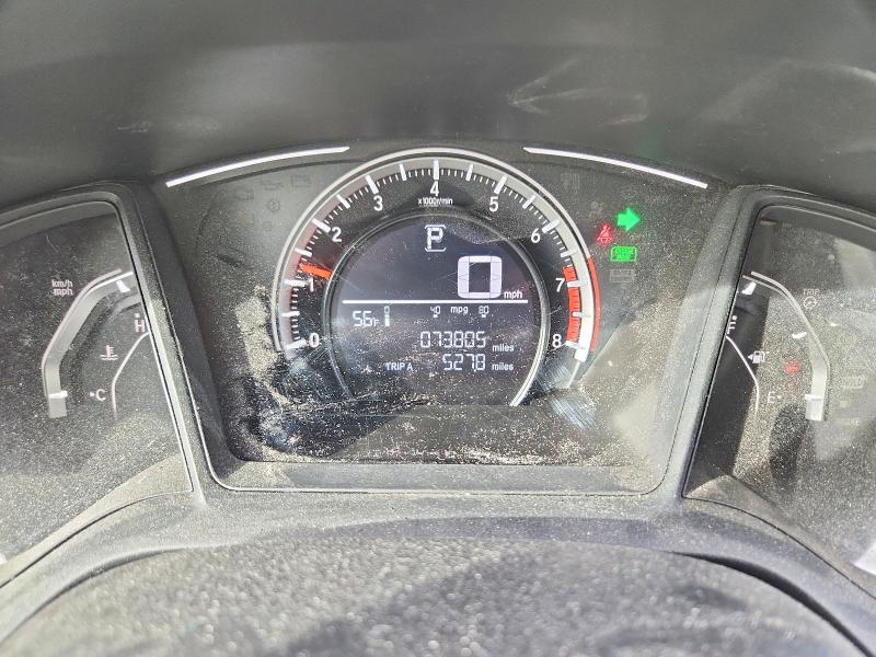Photo 9 from auction – 2017 HONDA CIVIC LX with VIN 19XFC2F55HE011286