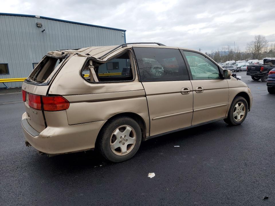 Photo 3 from auction – 2001 HONDA ODYSSEY EX with VIN 2HKRL18651H621865