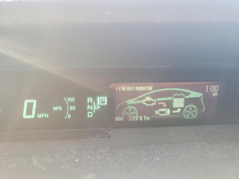 Photo 9 from auction – 2011 TOYOTA PRIUS with VIN JTDKN3DU6B1443291