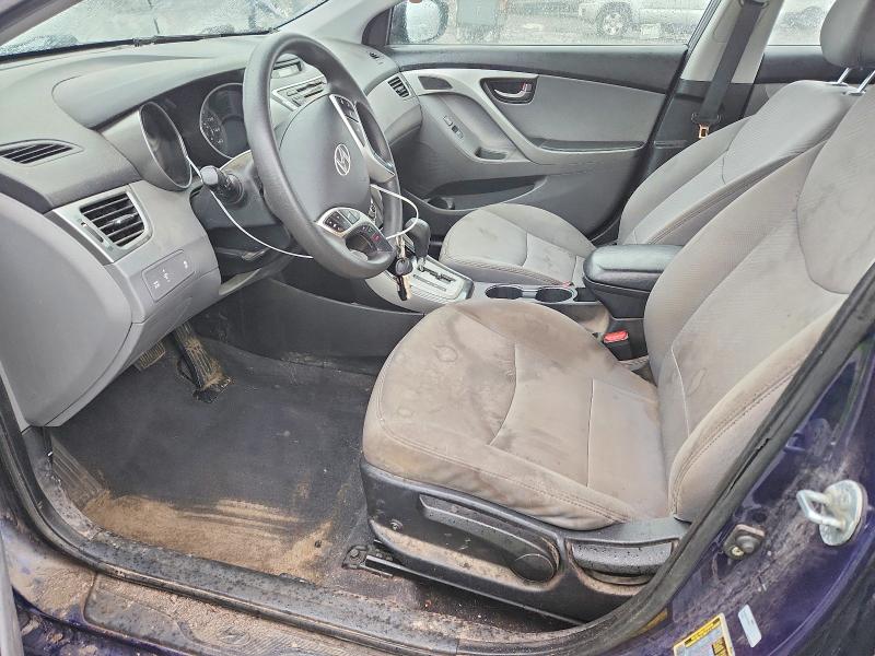 Photo 7 from auction – 2012 HYUNDAI ELANTRA GL with VIN 5NPDH4AE0CH098708