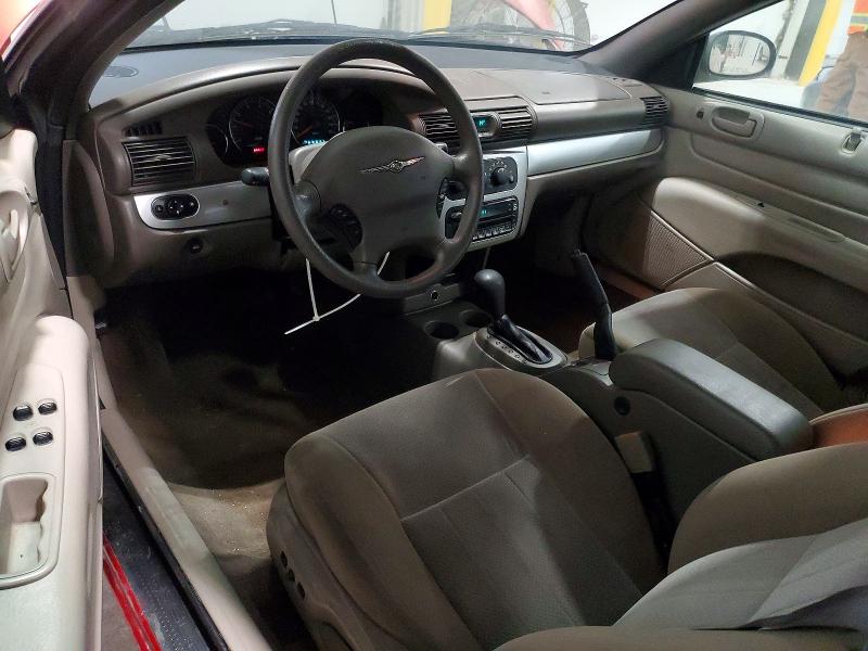Photo 8 from auction – 2006 CHRYSLER SEBRING with VIN 1C3EL55R96N116167