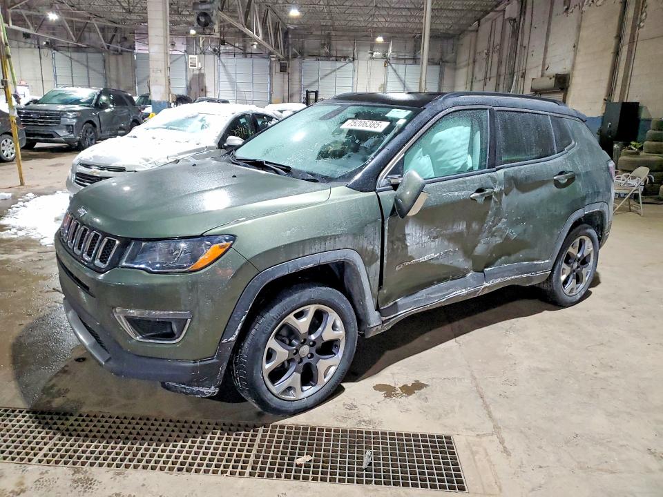 JEEP COMPASS 2020 with VIN 3C4NJDCB5LT160812 - Photo from auction