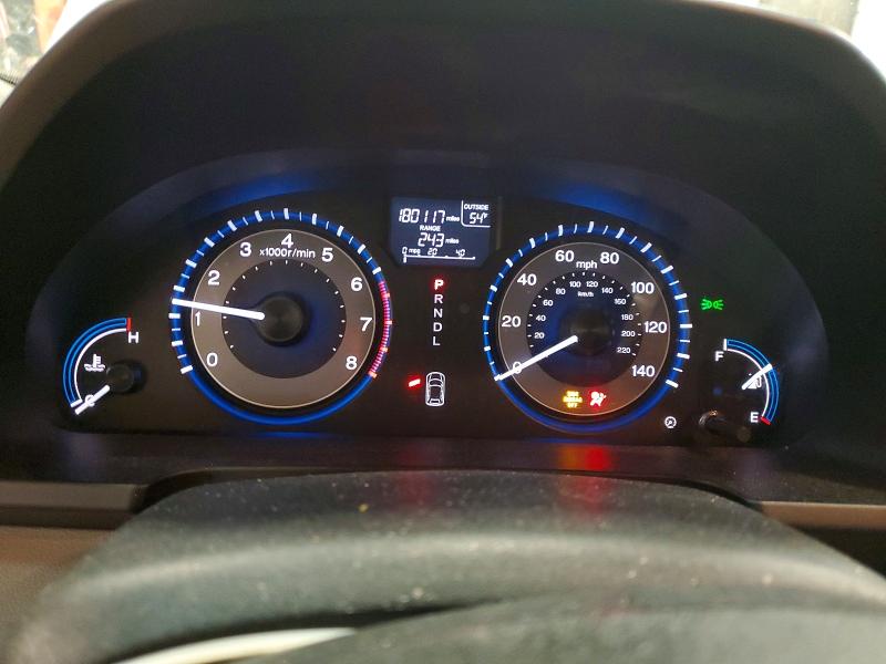 Photo 9 from auction – 2012 HONDA ODYSSEY with VIN 5FNRL5H62CB066074