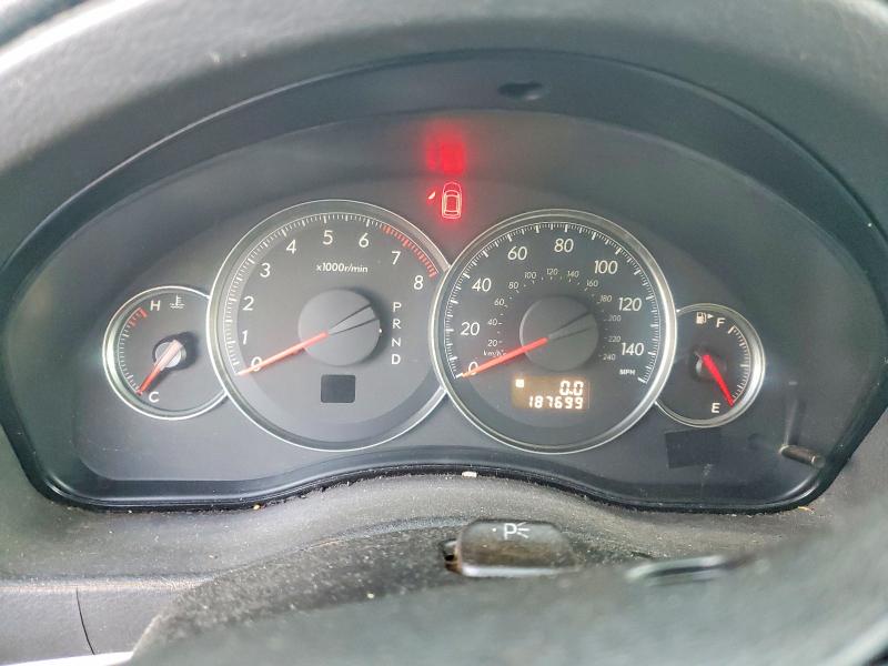 Photo 9 from auction – 2008 SUBARU LEGACY 2.5 with VIN 4S3BL616187216321