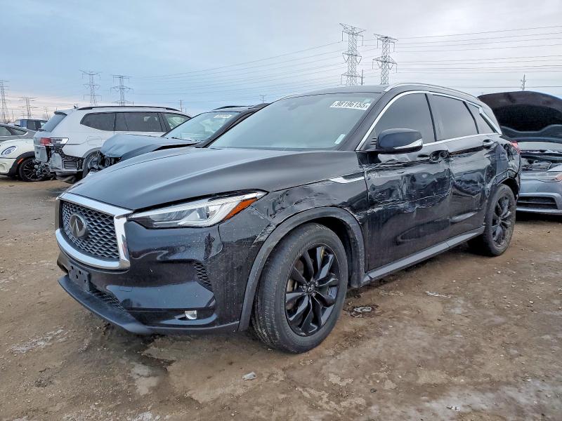 Photo 1 from auction – 2021 INFINITI QX50 LUXE with VIN 3PCAJ5BB5MF123457