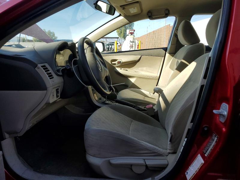 Photo 7 from auction – 2009 TOYOTA COROLLA BA with VIN JTDBL40E19J044065