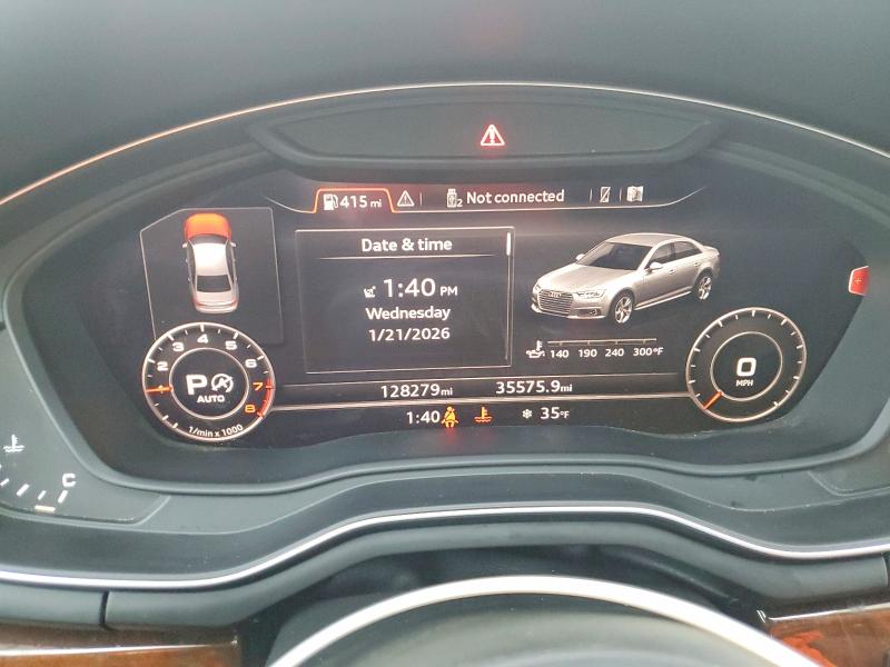 Photo 9 from auction – 2017 AUDI A4 with VIN WAUENAF45HN069009