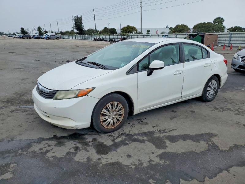 HONDA CIVIC LX 2012 with VIN 19XFB2F54CE002817 - Photo from auction
