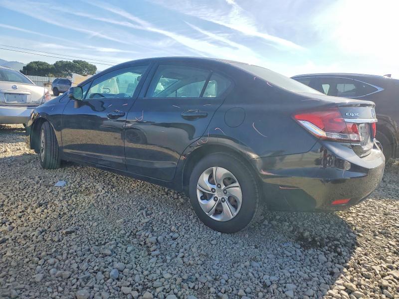 Photo 2 from auction – 2013 HONDA CIVIC LX with VIN 19XFB2F53DE210897