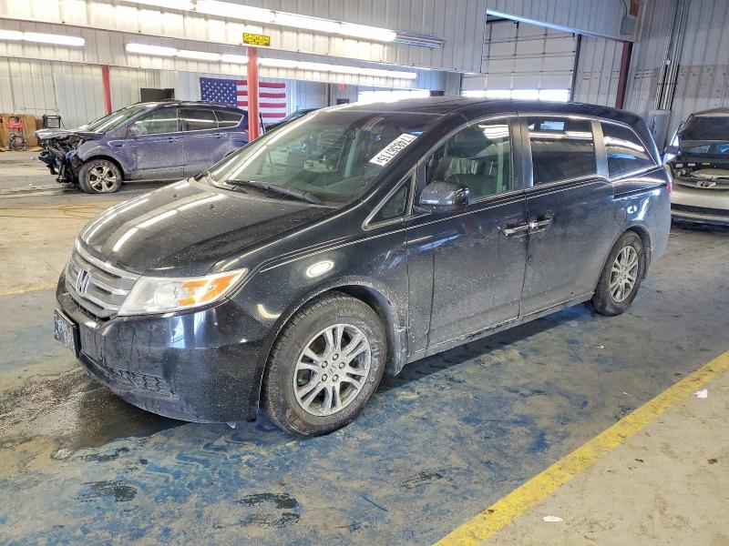 HONDA ODYSSEY EX 2012 with VIN 5FNRL5H66CB017234 - Photo from auction