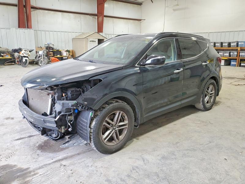 HYUNDAI SANTA FE S 2018 with VIN 5NMZU3LB6JH104116 - Photo from auction