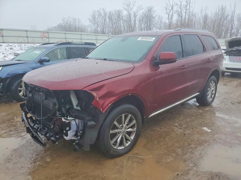 DODGE DURANGO SX 2018 with VIN 1C4RDJAG7JC323894 - Photo from auction