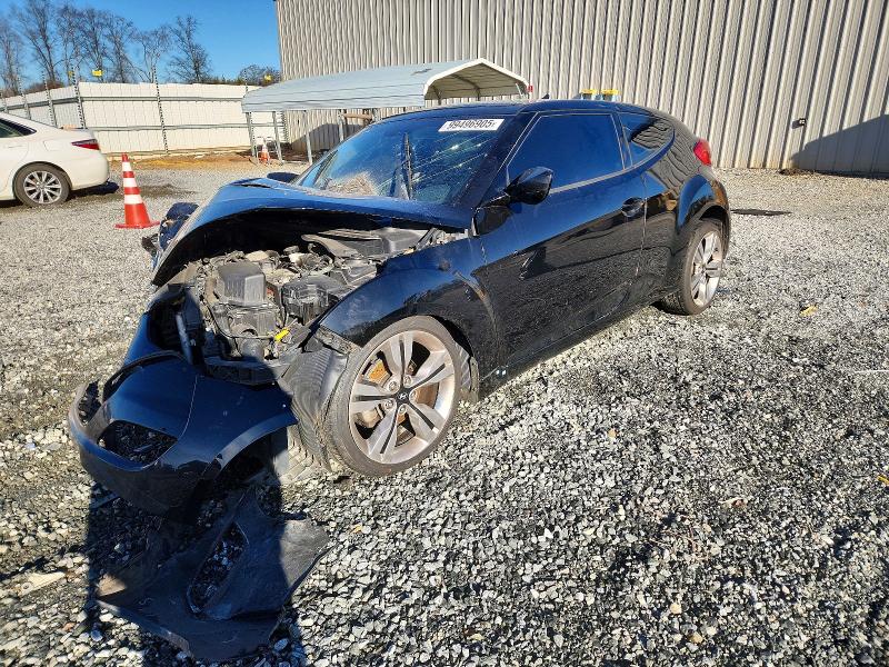 HYUNDAI VELOSTER 2013 with VIN KMHTC6AD6DU144414 - Photo from auction