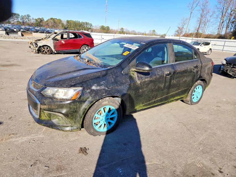 CHEVROLET SONIC LT 2017 with VIN 1G1JD5SH8H4147480 - Photo from auction