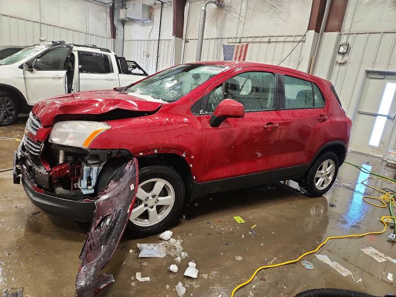 CHEVROLET TRAX 1LS 2015 with VIN KL7CJPSBXFB181460 - Photo from auction