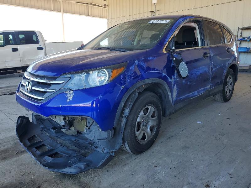 HONDA CR-V LX 2014 with VIN 3CZRM3H35EG716286 - Photo from auction