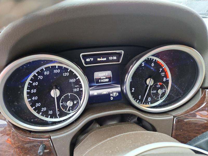 Photo 9 from auction – 2013 MERCEDES-BENZ M-CLASS with VIN 4JGDA5HB5DA207447