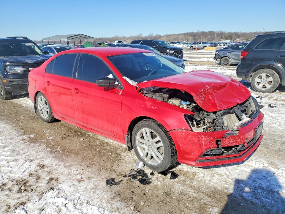 Photo 4 from auction – 2015 VOLKSWAGEN JETTA with VIN 3VWLA7AJ0FM250805