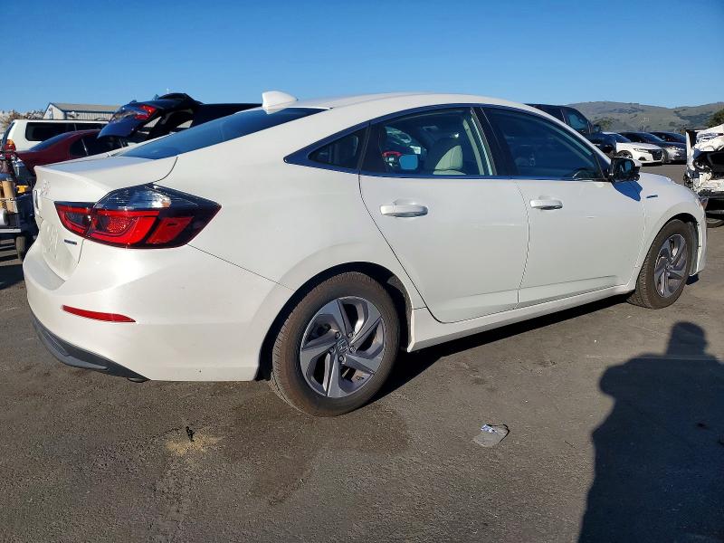 Photo 3 from auction – 2020 HONDA INSIGHT EX with VIN 19XZE4F59LE004014