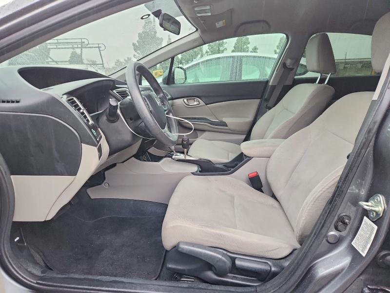 Photo 7 from auction – 2013 HONDA CIVIC with VIN 19XFB2F52DE289186