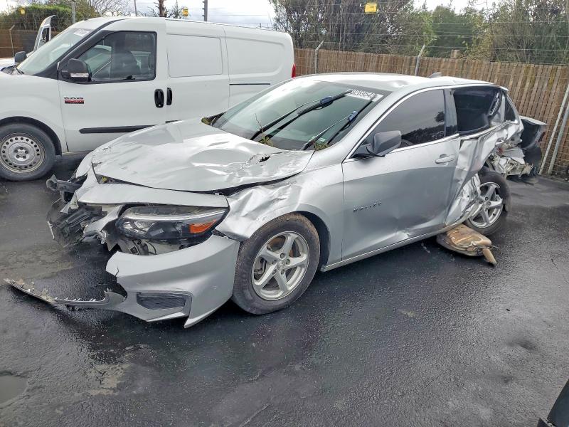 CHEVROLET MALIBU LS 2018 with VIN 1G1ZB5ST3JF277559 - Photo from auction