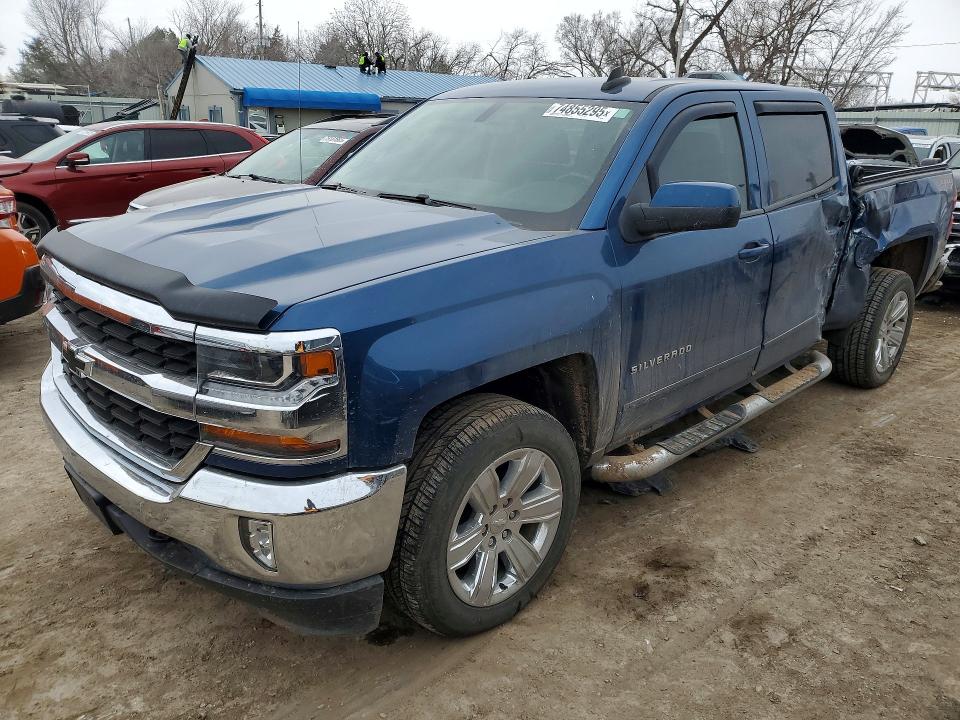 Photo 1 from auction – 2018 CHEVROLET SILVERADO with VIN 3GCUKREC9JG495640