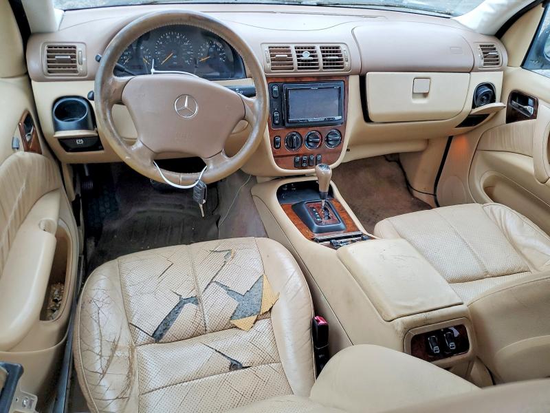 Photo 8 from auction – 2001 MERCEDES-BENZ ML 320 with VIN 4JGAB54E71A227498