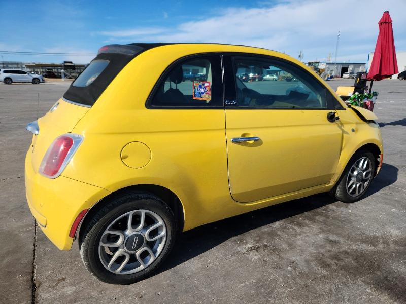 Photo 3 from auction – 2012 FIAT 500 with VIN 3C3CFFDR4CT120449