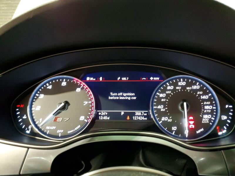 Photo 9 from auction – 2016 AUDI S7 with VIN WAUW2AFC4GN065603
