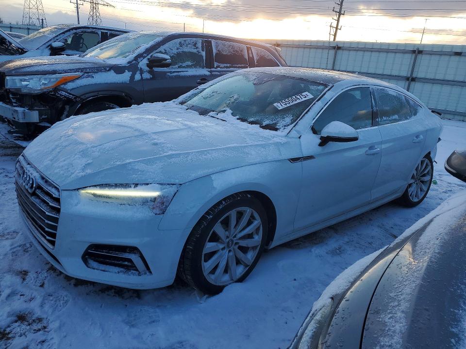 AUDI A5 2018 with VIN WAUANCF5XJA004138 - Photo from auction