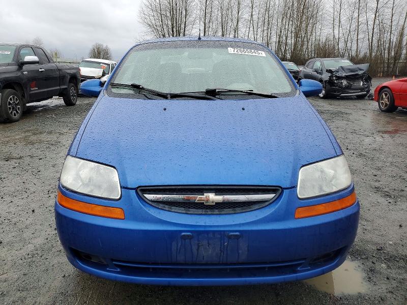 Photo 5 from auction – 2004 CHEVROLET AVEO with VIN KL1TD52614B159059