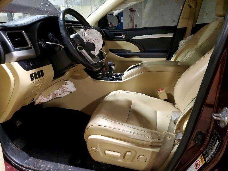 Photo 7 from auction – 2019 TOYOTA HIGHLANDER with VIN 5TDJZRFH3KS962093