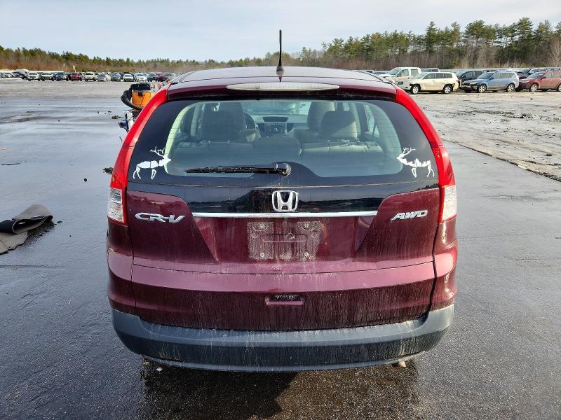Photo 6 from auction – 2013 HONDA CR-V LX with VIN 5J6RM4H31DL010407