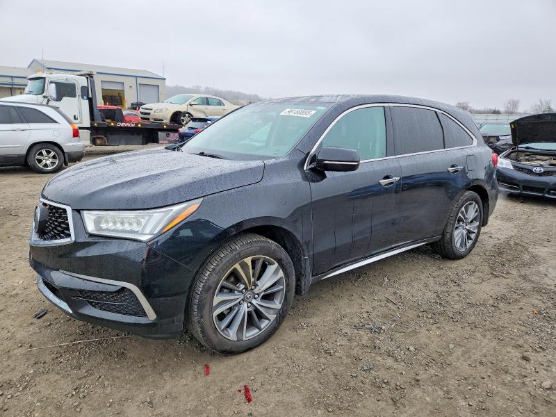 ACURA MDX TECHNO 2017 with VIN 5FRYD3H73HB004825 - Photo from auction