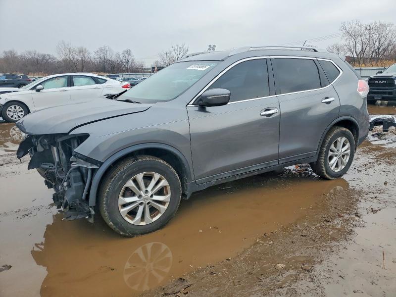 NISSAN ROGUE S 2015 with VIN 5N1AT2MV4FC853291 - Photo from auction