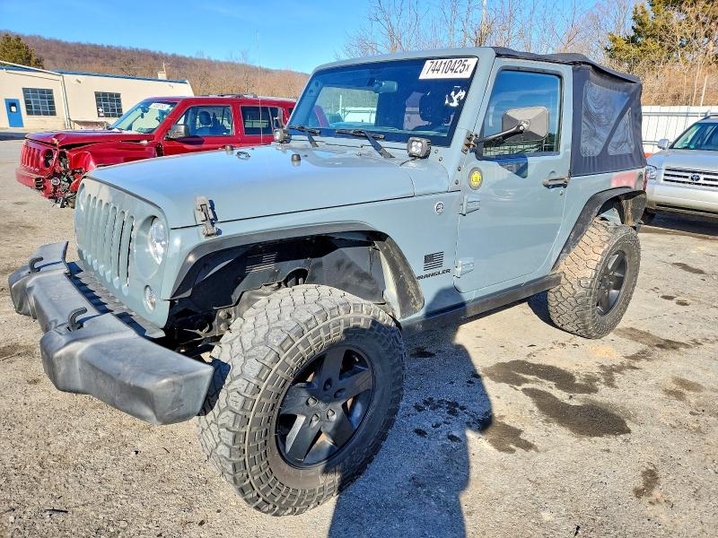 JEEP WRANGLER S 2015 with VIN 1C4AJWAG1FL693944 - Photo from auction