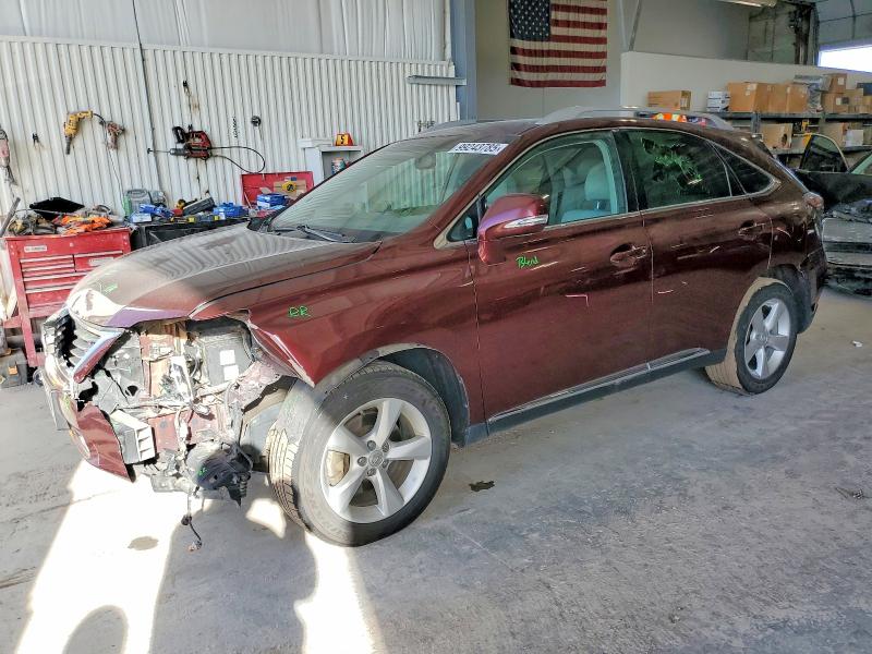 LEXUS RX 350 BAS 2013 with VIN 2T2BK1BA8DC221707 - Photo from auction