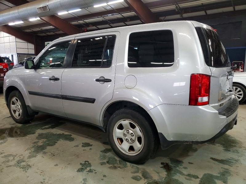 Photo 2 from auction – 2013 HONDA PILOT LX with VIN 5FNYF4H29DB062860