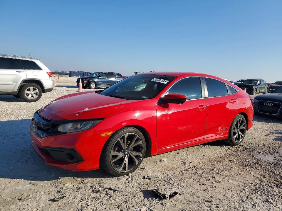 HONDA CIVIC 2021 with VIN 2HGFC2F85MH551487 - Photo from auction