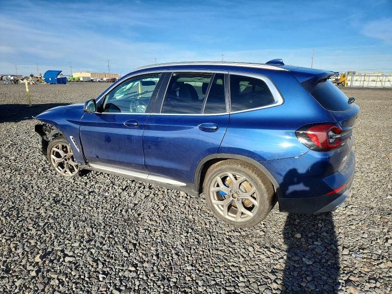 Photo 2 from auction – 2022 BMW X3 XDRIVE3 with VIN 5UX53DP09N9J50135