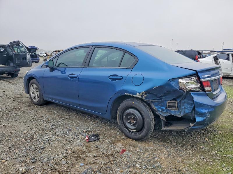 Photo 2 from auction – 2013 HONDA CIVIC with VIN 2HGFB2F52DH587145