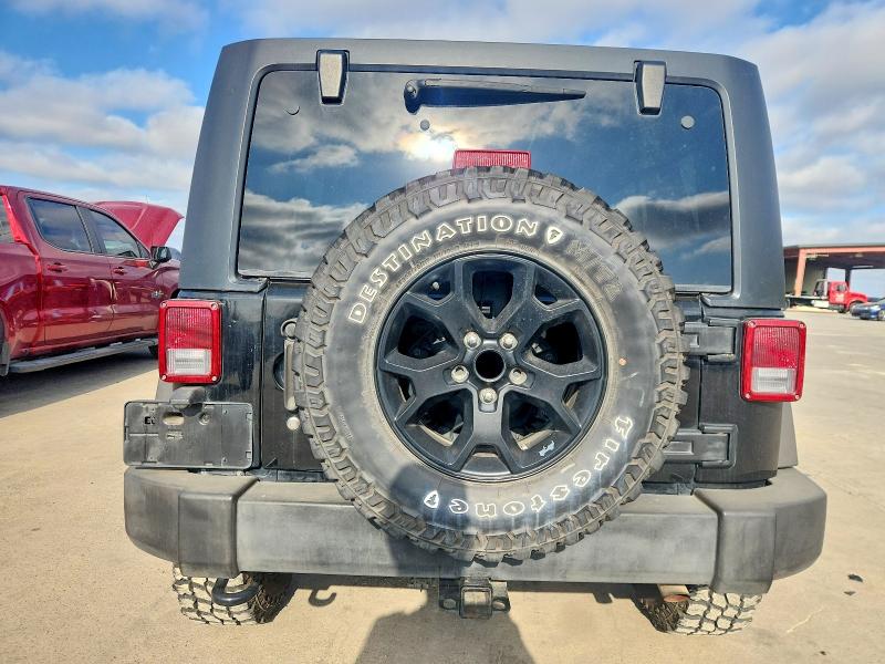 Photo 6 from auction – 2014 JEEP WRANGLER U with VIN 1C4BJWFG5EL291002