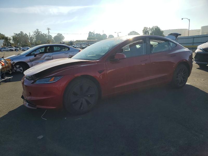TESLA MODEL 3 2025 with VIN 5YJ3E1EA9SF988700 - Photo from auction