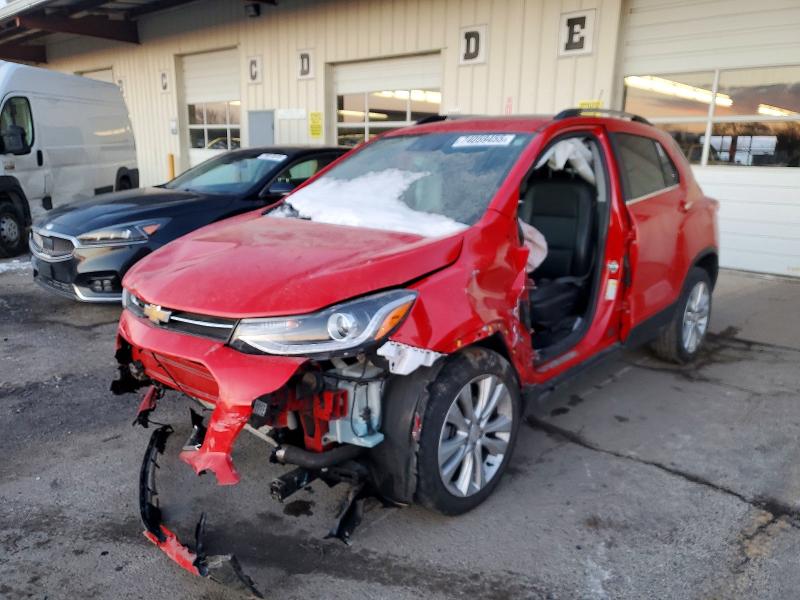 CHEVROLET TRAX 2020 with VIN KL7CJMSB0LB340769 - Photo from auction