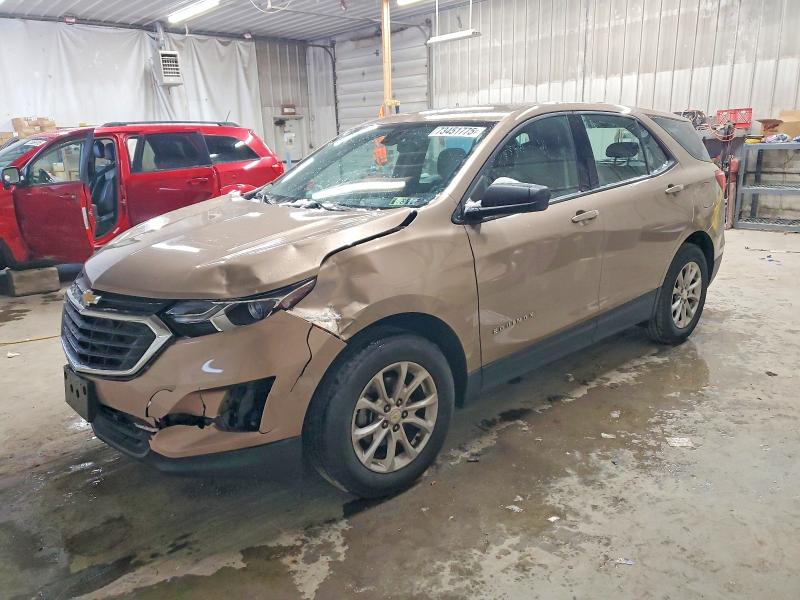 CHEVROLET EQUINOX LS 2018 with VIN 3GNAXREV6JL316684 - Photo from auction